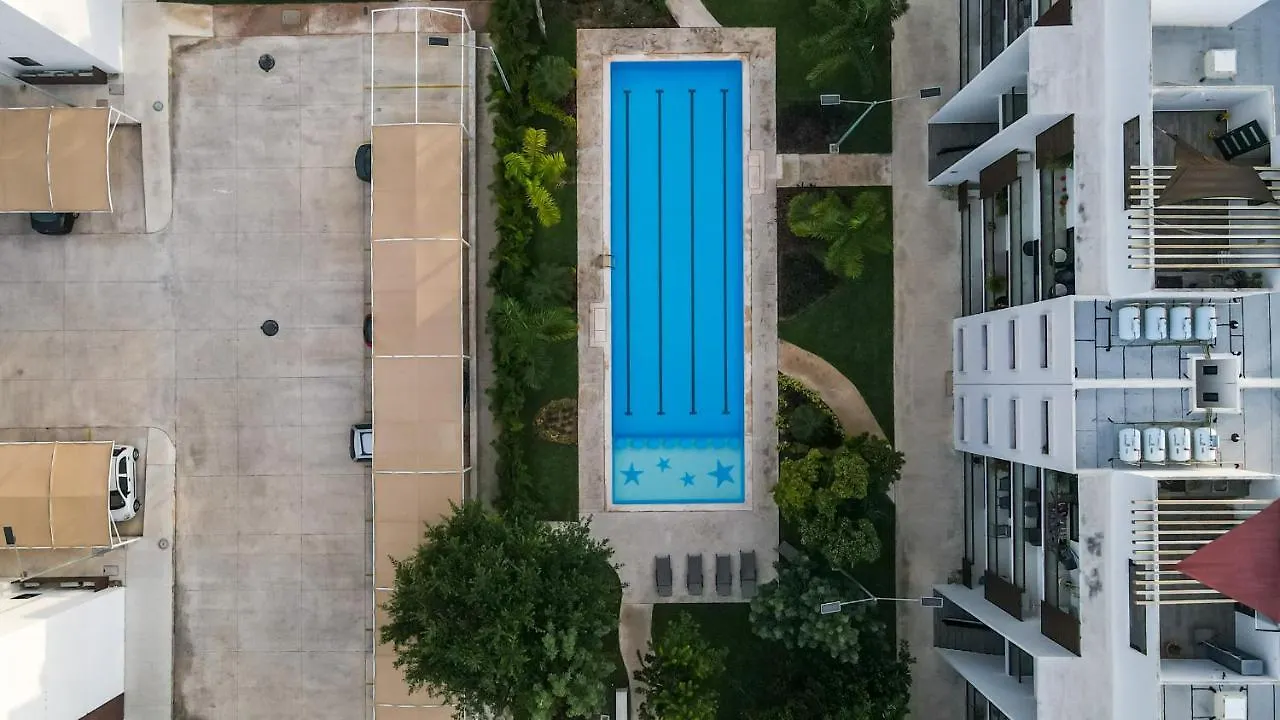 Departamento Lirios Residencial Para 5 Alberca Cancún